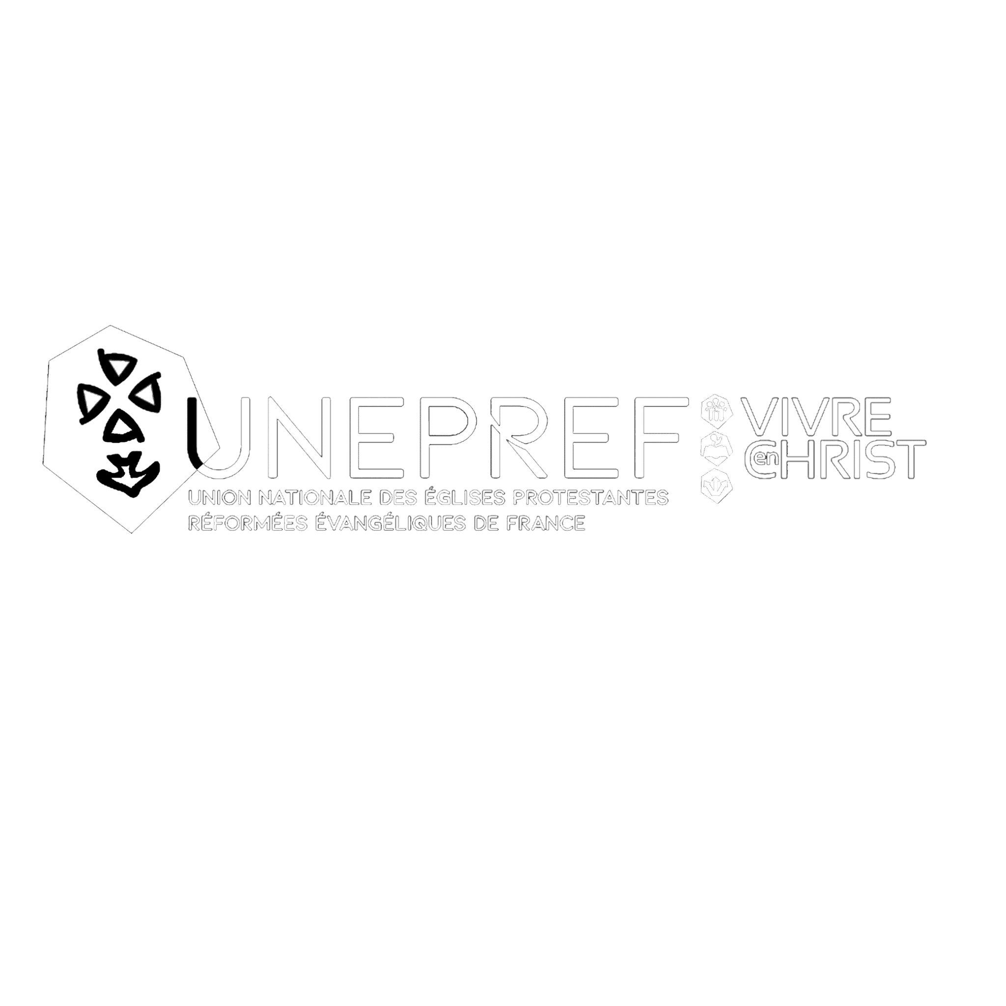 logo UNEPREF Blanc